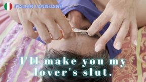 I'll make you my lover's slut | eyebrow fetish - cuckold | HD