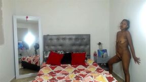 stimulating my pussy as a big whore