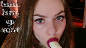 Banana Tease in Pantyhose