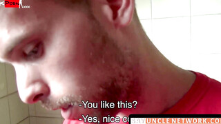 Unleash the Beast Tattoed Stud Slams Raw and Unapologetic, Cum F Flood on His Chiseled Features