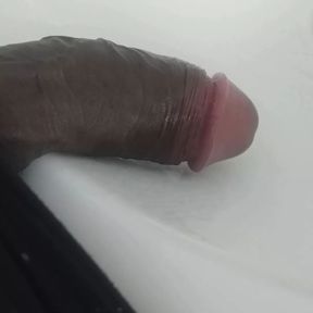 WASHING THE CUM ALL OVER THE SINK AND WITH THE CUCKOLD&#039;S TOO