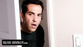 ”Horny Pervert Peeps On Beautiful Babe Babe In Hijab Vanessa Vox”