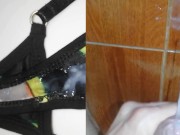 DOS CORRIDAS INTENSAS CON MUCHA LECHE PENE VENOZO