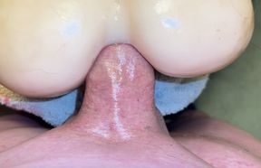 Fucking white sex toys ass