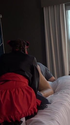 Deaf Anime White Girl Gets BBC Ass Cream Then Ests His Ass