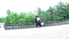 Exquisite Japanese MILF gives it up at hot springs