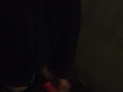 JERKING OFF in the STREET Corner