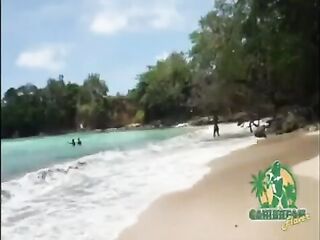 Caribbean Public sex full flavor