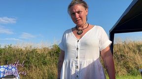 strange camper helps me cum