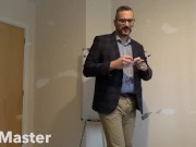 Teacher teaches about chastity and humiliates locked student. PREVIEW