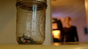 Giantess Grinds Tiny People Into A Powder And Eats Them