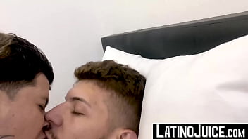 LatinoJuice.com - Tiago &amp_ Maximiliano - Hot bisexual guys Tiago and Maximiliano pleases themselves by ramming each other