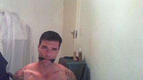 Baz Hunter Doing Roleplay Tatoos and Nipple Piercing