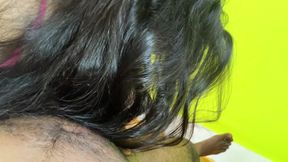 My Indian Real Step Sister Give Me Handjob and Blowjob