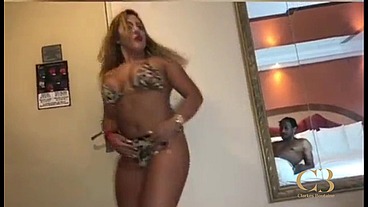 Re Released Scene with Rebecca Santos with Behind the Scenes footage, Water Sports and Stripping lol