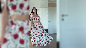 Outfits Try on Modeling, Edging, Oil on Body, Masturbation, Orgasm