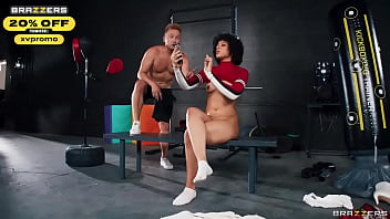 Diamond Banks deep throats and gets doggy style fucked