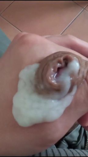 Spectacular moment from "THICK CUMSHOT - Watch my ORGASM with a thick LOAD of CUM"