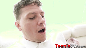 Inked neighbor Lucky Anne sneaks in just to get rammed by babe Peter Green