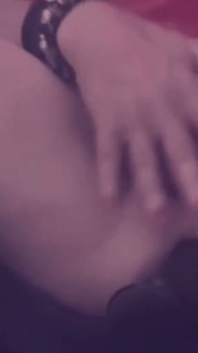At Le Salon de Sasha, masturbation, showing all and toy play   Clip 1