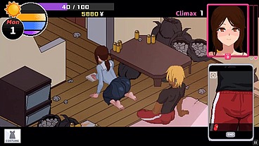 NTR Legend [Hentai game PornPlay ] Ep.1 making the maid expose herself in shibari outfit in the park at night