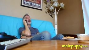Your stepdad starts munching his sandwich while you’re stuck inside and can’t escape