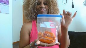 Femdom POV - Ebony Mistress Makes Your Lunch