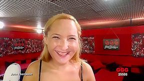 Swallowing A Lot Of Cum In Blowbang