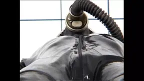 Three sexy black girls tie up and please one lucky man