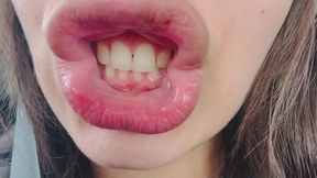 SQUARE LIPS, and teeth and tongues car