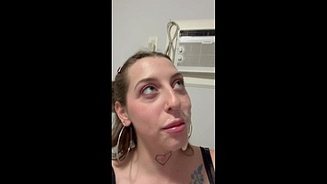 BBC Explodes All Over Pretty White Girl's Face