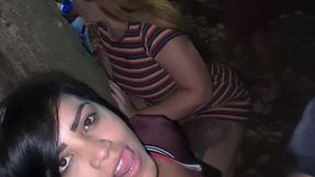 ifooda na praca da cidade dando a buceta e mamando os motoboy - levamos muita porra na boca