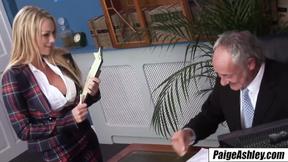 ”Paige Ashley Double penetration Party Ride”