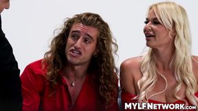 London River and Harper Hill swap stepsons in filthy reality TV show