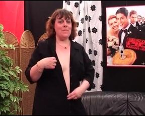 BBW German Lady Got to Play with Her Toy