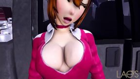 Two hot anime girls get their asses fucked in a sexy Pokemon mission