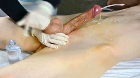 The client came twice during the waxing procedure.