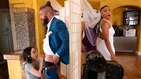 Wild Threesome Fuck Session