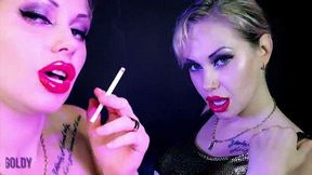 2 pairs of seductive lips - double power of attraction! WMV