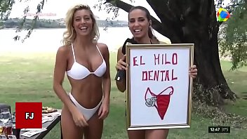 Cinthia Fernandez y Maria Sol Perez en un reportaje MUY HOT