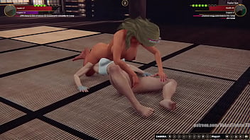 Bambi Bimbo VS Taylor Spa (Naked Fighter 3D)