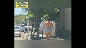 Exibicionismo real e hard em locais p&uacute_blicos movimentados e durante o per&iacute_odo diurno, ruas e pra&ccedil_as