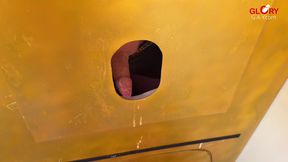 Handjob Only but I Wanted More at the Gloryhole Did He Notice