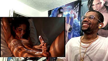 Beautiful Transgender Teen Discovering Her Hard Tasty Girl Cock And Gets Her Whole Body Cum Covered, AI Generated