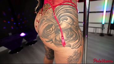 POLE VIXENS - Private Dance Wasn'_t Enough for This Client As Blonde Milf Stephanie Love'_ Big Ass Meserized Him