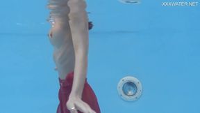 Hermione Ganger - Tiny Skinny Pornstar In The Pool