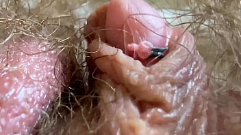 Giantess Fetish video Hairy Big Clit  extreme Closeup