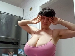Leann amateur beautiful brunette with big boobs