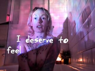 Stripped Musings in the Bathroom - U Merit Joy