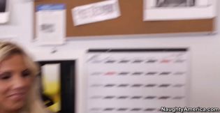 Stranger Lylith LaVey fucking in the desk with her big ass